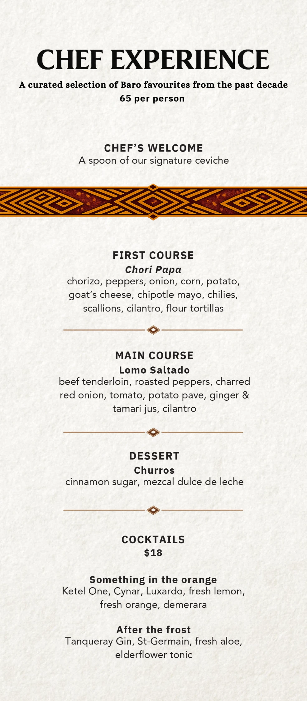 Chef Experience Official